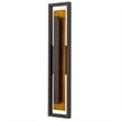 Bowery Hill Modern Aluminum 32-inch LED Outdoor Wall Light in Bronze