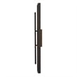 Bowery Hill Modern Aluminum 32-inch LED Outdoor Wall Light in Bronze