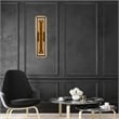 Bowery Hill Modern Aluminum 32-inch LED Outdoor Wall Light in Bronze