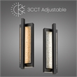 Bowery Hill Modern Aluminum Black 16-inch LED Outdoor Wall Light