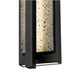 Bowery Hill Modern Aluminum Black 16-inch LED Outdoor Wall Light