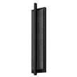 Bowery Hill Modern Aluminum Black 32-inch LED Outdoor Wall Light