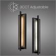 Bowery Hill Modern Aluminum Black 32-inch LED Outdoor Wall Light