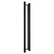 Bowery Hill Modern Aluminum Black 32-inch LED Outdoor Wall Light