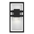 Bowery Hill Modern Aluminum Black 12-inch LED Outdoor Wall Light