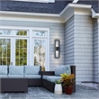Bowery Hill Modern Aluminum Black 32-inch LED Outdoor Wall Light