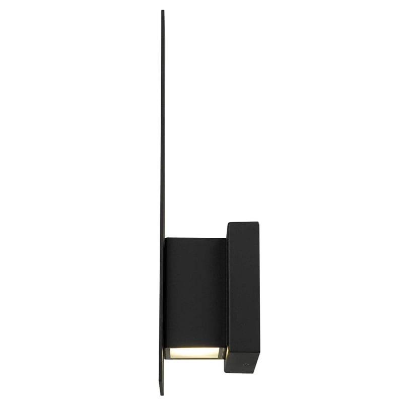 Bowery Hill Modern Aluminum Black 15-inch LED Outdoor Wall Light