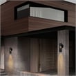 Bowery Hill Modern Aluminum 11.5-inch CCT LED Outdoor Wall Sconce