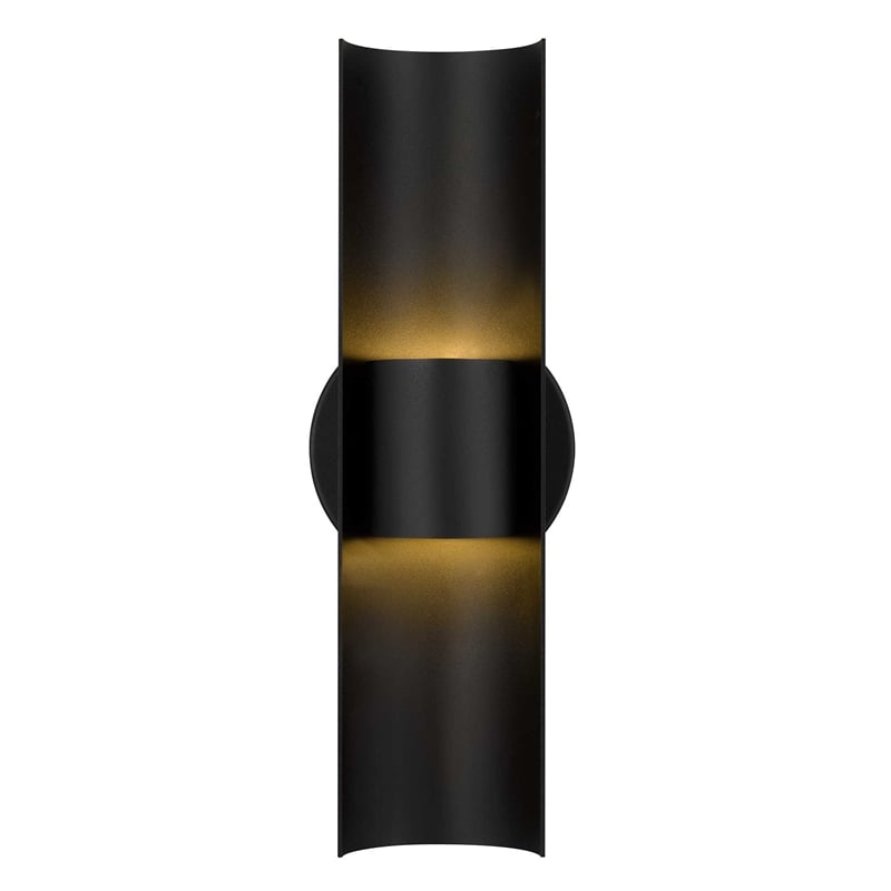 Bowery Hill Modern Aluminum 14-inch CCT LED Outdoor Wall Sconce