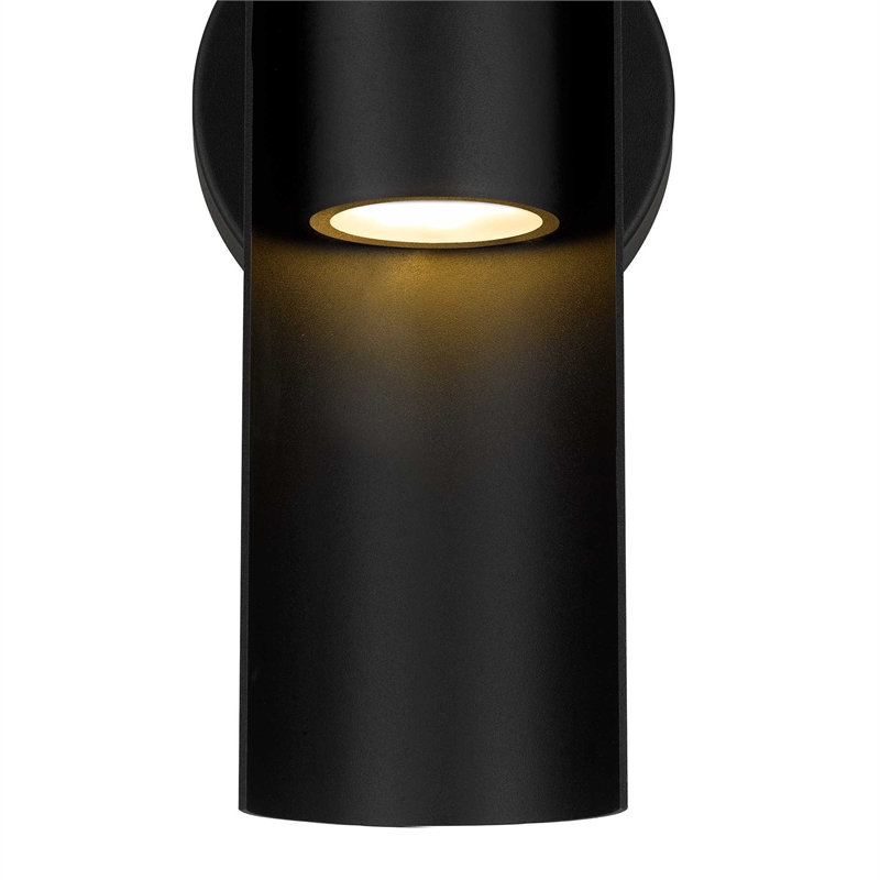 Bowery Hill Modern Aluminum 14-inch CCT LED Outdoor Wall Sconce