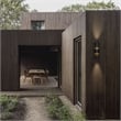 Bowery Hill Modern Aluminum 14-inch CCT LED Outdoor Wall Sconce