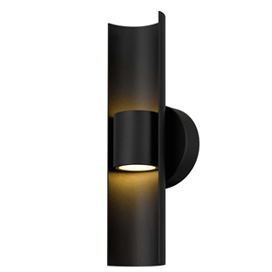 Bowery Hill Modern Aluminum 14-inch CCT LED Outdoor Wall Sconce