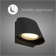 Bowery Hill Modern 6.5-inch LED Aluminum Outdoor Wall Light Black