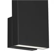 Bowery Hill Modern Aluminum Black 18-inch LED Outdoor Wall Light