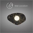 Bowery Hill Modern Aluminum Black 12-inch LED Outdoor Wall Light