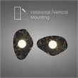 Bowery Hill Modern Aluminum Black 12-inch LED Outdoor Wall Light