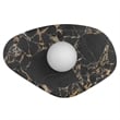 Bowery Hill Modern Aluminum Black 12-inch LED Outdoor Wall Light