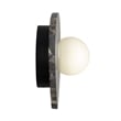 Bowery Hill Modern Aluminum Black 12-inch LED Outdoor Wall Light