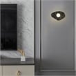 Bowery Hill Modern Aluminum Black 12-inch LED Outdoor Wall Light