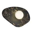 Bowery Hill Modern Aluminum Black 12-inch LED Outdoor Wall Light