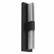 Bowery Hill Modern 18-inch Aluminum and Acrylic LED Outdoor Wall Light