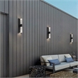 Bowery Hill Modern 18-inch Aluminum and Acrylic LED Outdoor Wall Light