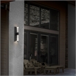 Bowery Hill Modern 18-inch Aluminum and Acrylic LED Outdoor Wall Light