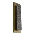 Bowery Hill Modern 24-inch Aluminum and Marble LED Outdoor Wall Light