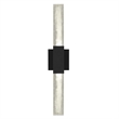 Bowery Hill Modern Aluminum Black 22-inch LED Outdoor Wall Light