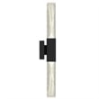 Bowery Hill Modern Aluminum Black 22-inch LED Outdoor Wall Light
