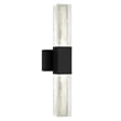 Bowery Hill Modern Aluminum Black 22-inch LED Outdoor Wall Light
