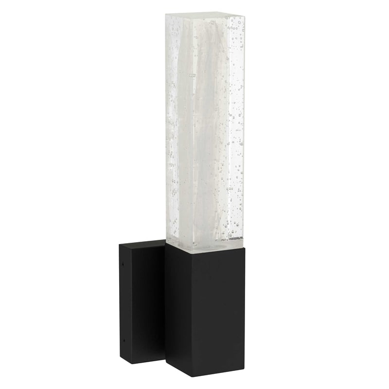 Bowery Hill Modern Aluminum Black 13-inch LED Outdoor Wall Light
