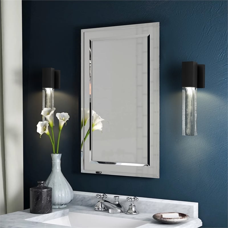Bowery Hill Modern Aluminum Black 13-inch LED Outdoor Wall Light
