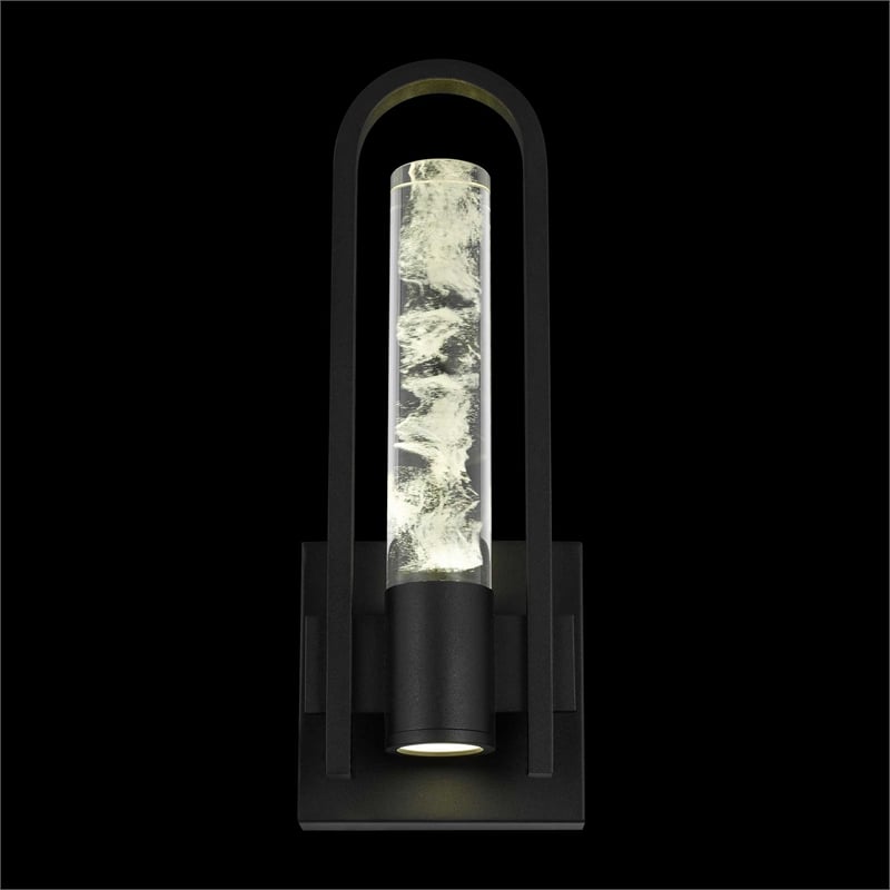 Bowery Hill Modern Aluminum 12.75-inch LED Outdoor Wall Light