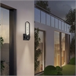 Bowery Hill Modern Aluminum 12.75-inch LED Outdoor Wall Light