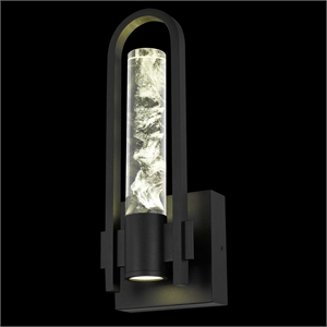 Bowery Hill Modern Aluminum 12.75-inch LED Outdoor Wall Light