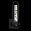 Bowery Hill Modern Aluminum Black 18-inch LED Outdoor Wall Light