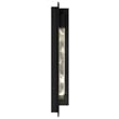 Bowery Hill Modern Aluminum Black 20-inch LED Outdoor Wall Light