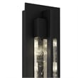 Bowery Hill Modern Aluminum Black 20-inch LED Outdoor Wall Light