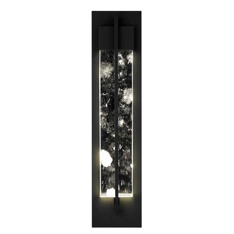 Bowery Hill Modern Aluminum Black 26-inch LED Outdoor Wall Light