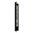 Bowery Hill Modern Aluminum Black 26-inch LED Outdoor Wall Light