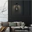 Bowery Hill Modern Aluminum Black 26-inch LED Outdoor Wall Light
