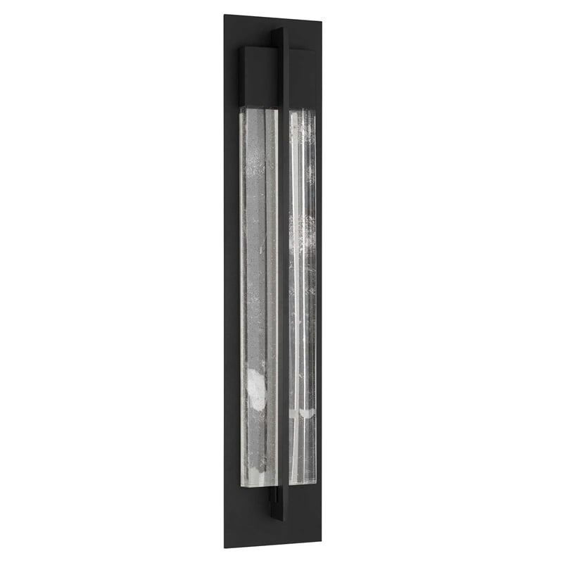 Bowery Hill Modern Aluminum Black 32-inch LED Outdoor Wall Light