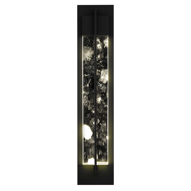 Bowery Hill Modern Aluminum Black 32-inch LED Outdoor Wall Light