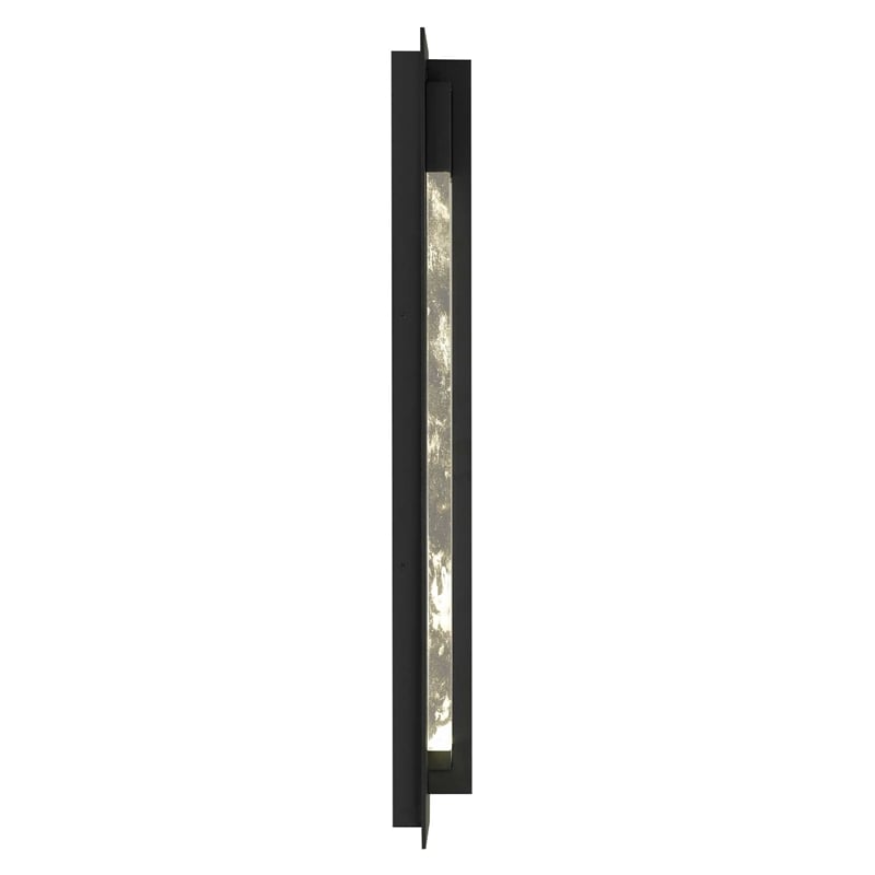 Bowery Hill Modern Aluminum Black 32-inch LED Outdoor Wall Light