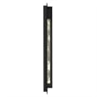 Bowery Hill Modern Aluminum Black 32-inch LED Outdoor Wall Light