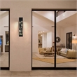 Bowery Hill Modern Aluminum Black 32-inch LED Outdoor Wall Light