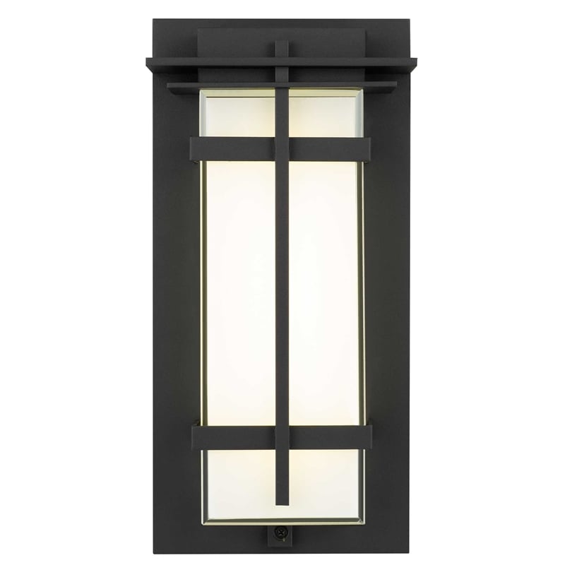 Bowery Hill Modern Aluminum 13.5-inch LED Outdoor Wall Light
