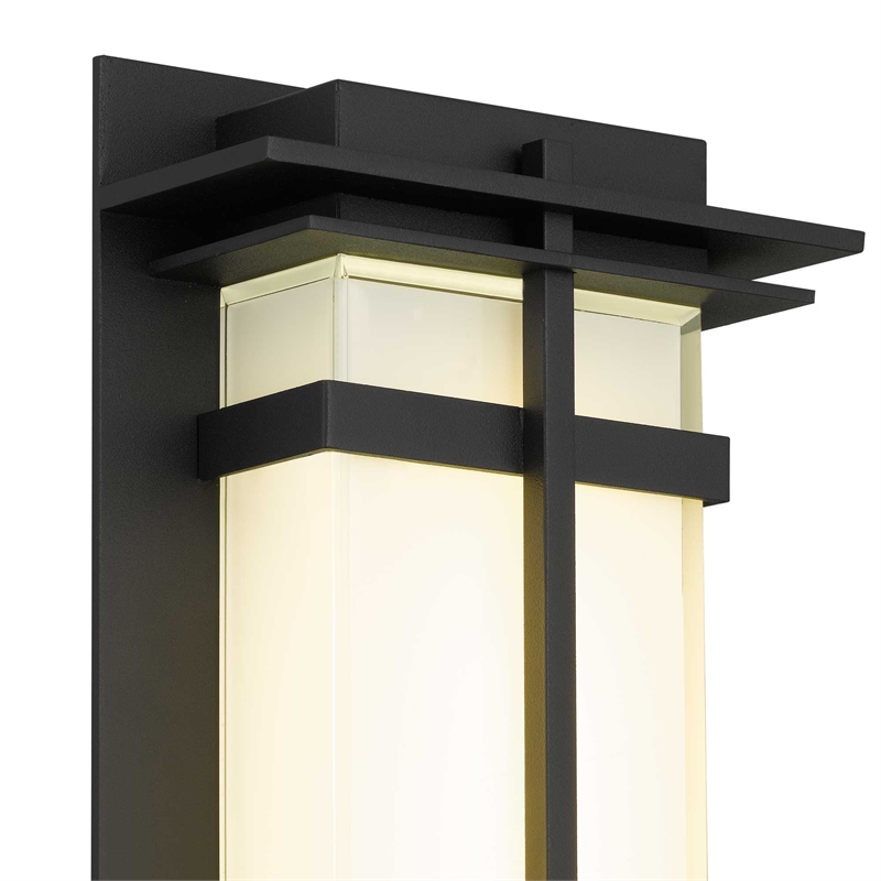 Bowery Hill Modern Aluminum 13.5-inch LED Outdoor Wall Light