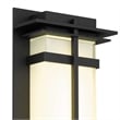 Bowery Hill Modern Aluminum 13.5-inch LED Outdoor Wall Light
